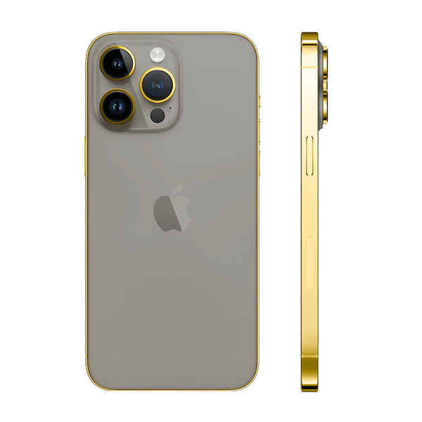 IPHONE 16 PRO MAX EDGE OF GOLD NATURAL TITANIUM – Paris Rose Gold LLC