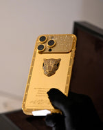 IPHONE 14 PRO MAX 128GB 24KT GOLD PANTHER DESIGN - Paris Rose Gold LLC