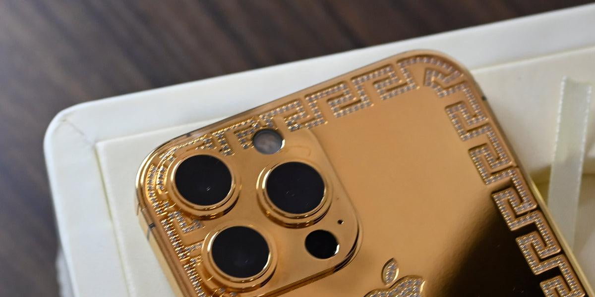iPHONE 13 PRO MAX 512GB 24KT GOLD – Paris Rose Gold LLC